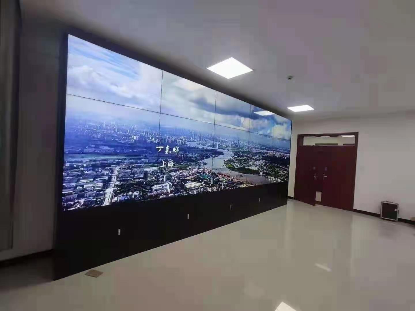 永济拼接屏-55寸京东方液晶拼接屏3X4案例展示